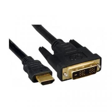 Cablu HDMI - DVI Gold 2.5 m DVI-D Single Link - Pret | Preturi Cablu HDMI - DVI Gold 2.5 m DVI-D Single Link