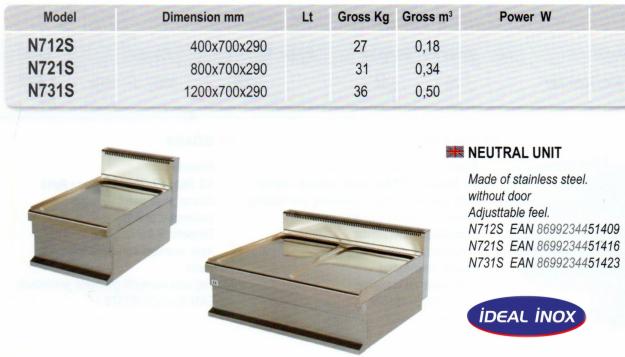 Unitate neutra de banc-LINIA 700s - Pret | Preturi Unitate neutra de banc-LINIA 700s