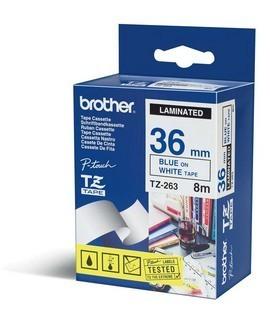 Banda continua laminata 36mm Brother TZE263 - Pret | Preturi Banda continua laminata 36mm Brother TZE263