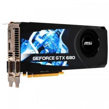 Placa video MSI NVIDIA N680GTX-PM2D2GD5 are procesor video N680GTX,tip memorie GDDR5 cu capacitatea de 2048MB, latime banda memorie 256bit, conectori 2DVI, DisplayPort, HDMI, suport DirectX 11,FAN. - Pret | Preturi Placa video MSI NVIDIA N680GTX-PM2D2GD5 are procesor video N680GTX,tip memorie GDDR5 cu capacitatea de 2048MB, latime banda memorie 256bit, conectori 2DVI, DisplayPort, HDMI, suport DirectX 11,FAN.