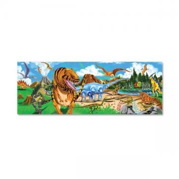 Melissa&amp;Doug - Puzzle de podea Taramul Dinozaurilor 48 pcs - Pret | Preturi Melissa&amp;Doug - Puzzle de podea Taramul Dinozaurilor 48 pcs