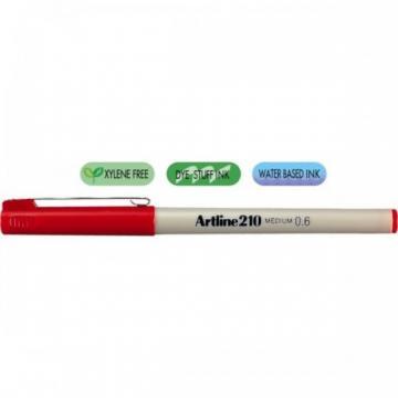 Liner, 0.6mm, ARTLINE 210 - rosu - Pret | Preturi Liner, 0.6mm, ARTLINE 210 - rosu