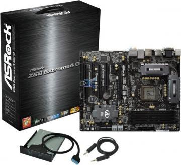 ASRock Z68 Extreme4 Gen3, DDR1600, Socket 1155, USB3, S-ATA 3, ATX + Transport - Pret | Preturi ASRock Z68 Extreme4 Gen3, DDR1600, Socket 1155, USB3, S-ATA 3, ATX + Transport