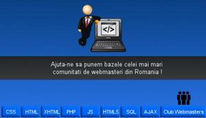 Club webmasters - comunitatea webmasterilor din romania ! - Pret | Preturi Club webmasters - comunitatea webmasterilor din romania !