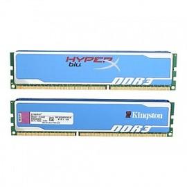 Kingston DDR3, 4GB (2 x 2GB), 1600Mhz, CL9, HyperX Blu - Pret | Preturi Kingston DDR3, 4GB (2 x 2GB), 1600Mhz, CL9, HyperX Blu