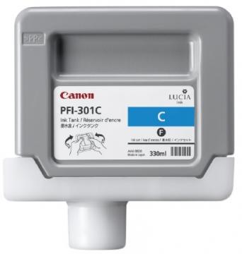 Canon PFI-301 Cyan + Transport Gratuit - Pret | Preturi Canon PFI-301 Cyan + Transport Gratuit