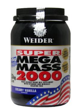 Weider - Super Mega Mass 2000 1500g - Pret | Preturi Weider - Super Mega Mass 2000 1500g