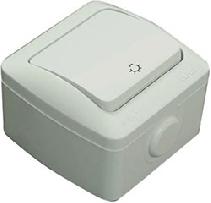 Intrerupator control iluminat scara PT Eva IP54 - Pret | Preturi Intrerupator control iluminat scara PT Eva IP54