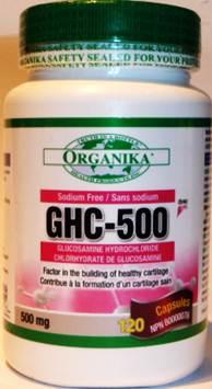 GHC-500 Glucozamina Clorhidrat 500mg *120cps - Pret | Preturi GHC-500 Glucozamina Clorhidrat 500mg *120cps
