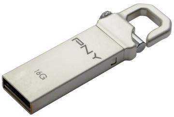 USB 2.0 Flash Drive PNY HOOK ATTACHE 16GB, metal housing (FDU16GBHOOK-EF) - Pret | Preturi USB 2.0 Flash Drive PNY HOOK ATTACHE 16GB, metal housing (FDU16GBHOOK-EF)