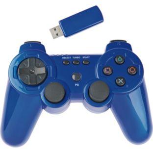 Controller compatibil PS3 albastru - Pret | Preturi Controller compatibil PS3 albastru