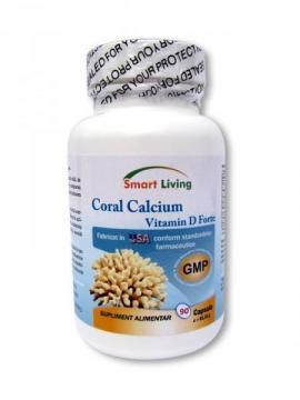 Coral Calcium, Vitamin D Forte *90 capsule (pentru oase puternice) - Pret | Preturi Coral Calcium, Vitamin D Forte *90 capsule (pentru oase puternice)