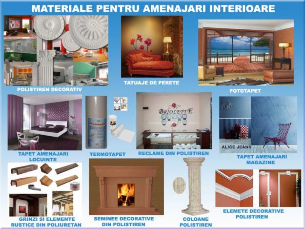 Materiale pentru amenajari interioare - Pret | Preturi Materiale pentru amenajari interioare