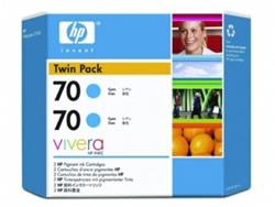 Cartus cerneala HP 70 Cyan Ink Cartridge 2-pack - 2 ink cartridges 130 ml each, not for individual sale - CB343A - Pret | Preturi Cartus cerneala HP 70 Cyan Ink Cartridge 2-pack - 2 ink cartridges 130 ml each, not for individual sale - CB343A