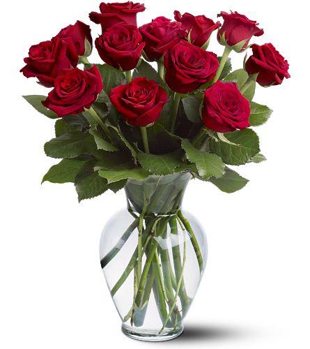 Flori online-Buchet 11 trandafiri rosii - Pret | Preturi Flori online-Buchet 11 trandafiri rosii
