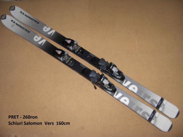 Schiuri Super Carve Salomon Vers 160cm - Pret | Preturi Schiuri Super Carve Salomon Vers 160cm