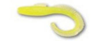 Twister Delalande SKING Galben Fluo Gliter - 8 cm - Pret | Preturi Twister Delalande SKING Galben Fluo Gliter - 8 cm