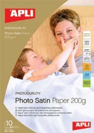 Hartie Apli Photo Satin Pro, 240 g/mp, 15 coli/top - Pret | Preturi Hartie Apli Photo Satin Pro, 240 g/mp, 15 coli/top