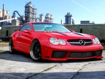 Mercedes SL R230 Pre-Facelift Wide Body Kit GTS - Pret | Preturi Mercedes SL R230 Pre-Facelift Wide Body Kit GTS