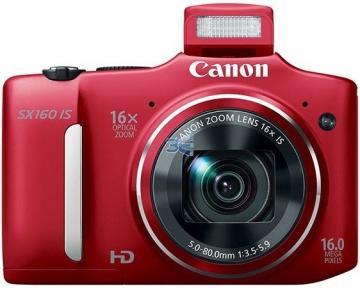 Canon PowerShot SX160 IS - Rosu + Transport Gratuit - Pret | Preturi Canon PowerShot SX160 IS - Rosu + Transport Gratuit