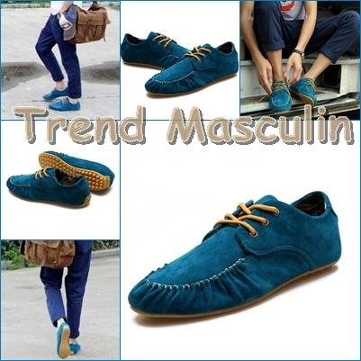 Mocasini Casual Fashion Albastri - Pret | Preturi Mocasini Casual Fashion Albastri