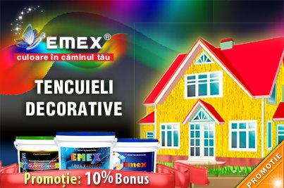 Promotie:tencuieli decorative “emex” - Pret | Preturi Promotie:tencuieli decorative “emex”