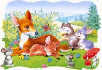 Puzzle Castorland 30 Bamby - Pret | Preturi Puzzle Castorland 30 Bamby