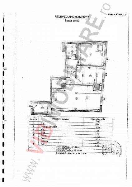 VIB13289 - Apartament 3 camere Unirii - Piata Constitutiei - 94mp - parcare - 114000 euro. - Pret | Preturi VIB13289 - Apartament 3 camere Unirii - Piata Constitutiei - 94mp - parcare - 114000 euro.