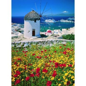 Puzzle Ravensburger 500 Mykonos, Grecia - Pret | Preturi Puzzle Ravensburger 500 Mykonos, Grecia