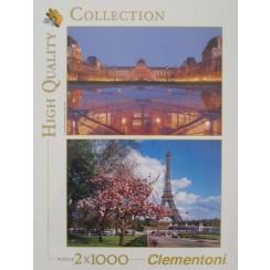 Puzzle Clementoni 2 * 1000 PARIS - Pret | Preturi Puzzle Clementoni 2 * 1000 PARIS