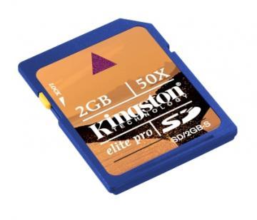 Card memorie Kingston 2048MB Elite Pro SD Card (Single Level Cel - Pret | Preturi Card memorie Kingston 2048MB Elite Pro SD Card (Single Level Cel