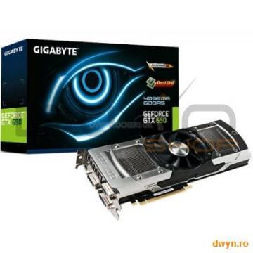 Gainward GTX690-4096-DD--DP, 4096MB GDDR5, 512bit, Core Clk: 915, 3004(DDR 6008), PCI-E, PhysX, FAN, - Pret | Preturi Gainward GTX690-4096-DD--DP, 4096MB GDDR5, 512bit, Core Clk: 915, 3004(DDR 6008), PCI-E, PhysX, FAN,