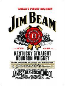 Jim Beam Whiskey, Metal Sign - Pret | Preturi Jim Beam Whiskey, Metal Sign