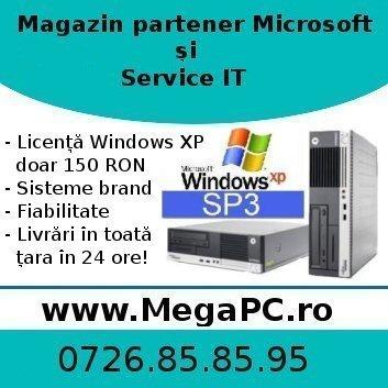 Licenta Microsoft XP 150 RON, Sisteme SH Preturi Mici - Pret | Preturi Licenta Microsoft XP 150 RON, Sisteme SH Preturi Mici