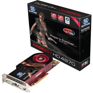 Placa video Sapphire HD4870 1GB - Pret | Preturi Placa video Sapphire HD4870 1GB