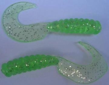 Twister Delalande KING Verde Gliter - 6 cm - Pret | Preturi Twister Delalande KING Verde Gliter - 6 cm