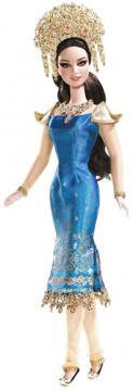 Barbie - Barbie Papusa de Colectie "Indonezia" - Pret | Preturi Barbie - Barbie Papusa de Colectie "Indonezia"