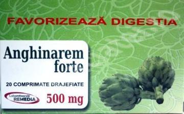 Anghinarem Forte 500mg *20cpr - Pret | Preturi Anghinarem Forte 500mg *20cpr