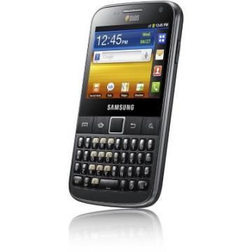 Smartphone Samsung B5512 Galaxy Y Pro Duos negru + card 2GB - Pret | Preturi Smartphone Samsung B5512 Galaxy Y Pro Duos negru + card 2GB
