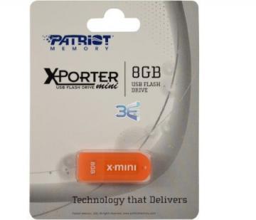 Patriot Xporter Mini, 8GB, USB Flash Drive, Portocaliu - Pret | Preturi Patriot Xporter Mini, 8GB, USB Flash Drive, Portocaliu