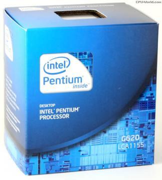 INTEL Pentium Dual Core G620 SandyBridge 2.60GHz 3MB 65W LGA1155 BOX (BX80623G620) - Pret | Preturi INTEL Pentium Dual Core G620 SandyBridge 2.60GHz 3MB 65W LGA1155 BOX (BX80623G620)