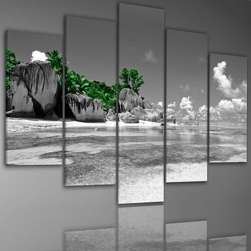 Tablou modern peisaj natural din 5 piese model 484-1 - Pret | Preturi Tablou modern peisaj natural din 5 piese model 484-1
