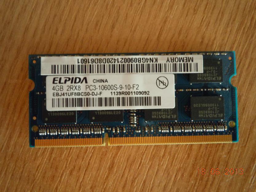 Memorie Laptop DDR3 4GB 1333 Okazie ! - Pret | Preturi Memorie Laptop DDR3 4GB 1333 Okazie !