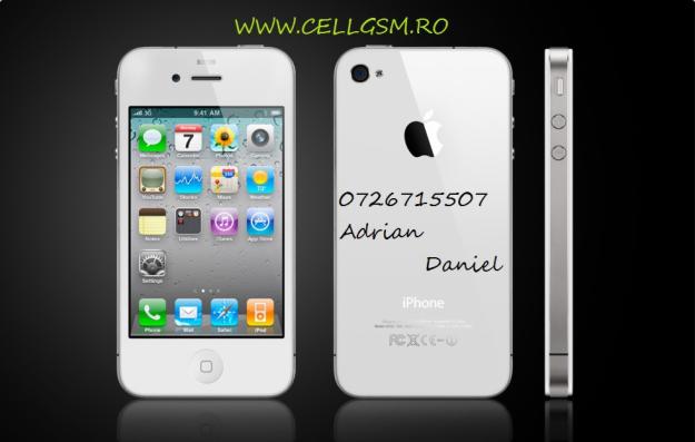 Vand iPhone 4 16GB Alb NeverLocked ALb Nou - Pret | Preturi Vand iPhone 4 16GB Alb NeverLocked ALb Nou