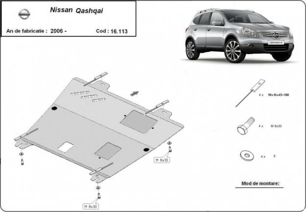 Scut motor Nissan Qashqai - Pret | Preturi Scut motor Nissan Qashqai