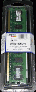 Memorie KINGSTON DDR2 2GB PC2-5300 KVR667D2N5/2G - Pret | Preturi Memorie KINGSTON DDR2 2GB PC2-5300 KVR667D2N5/2G