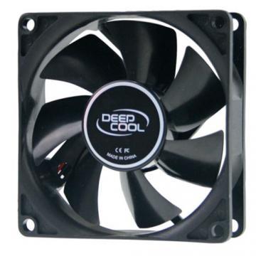 Deepcool Xfan 80 80mm fan, 1800 RPM, 21.8 CFM, 20 dBA, conector Molex - Pret | Preturi Deepcool Xfan 80 80mm fan, 1800 RPM, 21.8 CFM, 20 dBA, conector Molex
