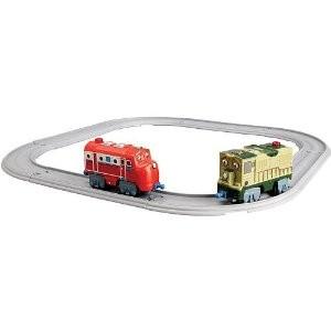 Set interactiv Chuggington Wilson si Dunbar - Pret | Preturi Set interactiv Chuggington Wilson si Dunbar