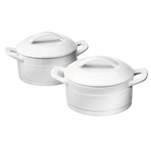 Set 2 vase cu capac 300ml - Pret | Preturi Set 2 vase cu capac 300ml