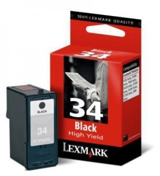 Cartus Lexmark 34 Negru 475 pg. Blister, 18C0034B - Pret | Preturi Cartus Lexmark 34 Negru 475 pg. Blister, 18C0034B